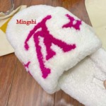 2022年9月秋冬高品質人気新作 ルイヴィトン女性羊毛スリッパ激安 mingshi工場