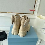 2022年11月秋冬高品質新作入荷 PRADA  女性靴 haima工場 35-40