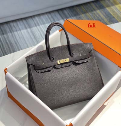 早春新作入荷原版復刻 エルメス Birkin バッグ fuli工場 SIZE: 30 CM