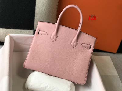 早春新作入荷原版復刻 エルメス Birkin バッグ fuli工場 SIZE: 30 CM