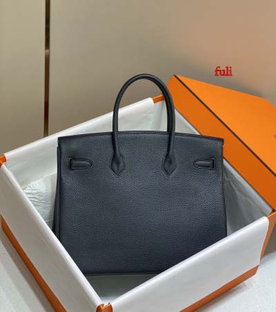 早春新作入荷原版復刻 エルメス Birkin バッグ fuli工場 SIZE:35  CM