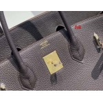 早春新作入荷原版復刻 エルメス Birkin バッグ fuli工場 SIZE: 30 CM