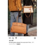 早春新作入荷原版復刻 エルメス Birkin バッグ fuli工場 SIZE: 42 CM