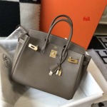 早春新作入荷原版復刻 エルメス Birkin  バッグ fuli工場 SIZE: 30CM