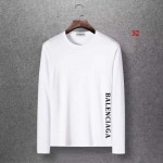 バレンシアガ人気 メンズの長袖Tシャツ 32工場 M-6XL