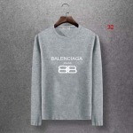 バレンシアガ 人気 メンズの長袖Tシャツ 32工場 M-6XL