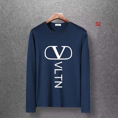 VALENTINO 人気 メンズの長袖Tシャツ 32工場 M...