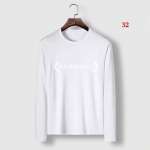 バレンシアガ 人気 メンズの長袖Tシャツ 32工場 M-6XL