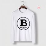 バルマン 人気 メンズの長袖Tシャツ 32工場 M-6XL