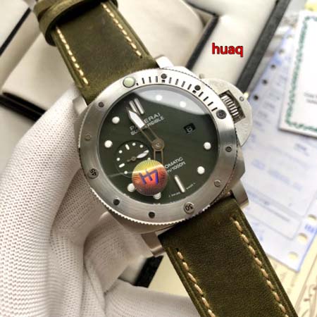 高品質パネライ 44mm 自動巻ムーブメント腕時計 huaq工場