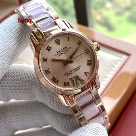 高品質ロレックス 31MM 女性自動巻ムーブメント腕時計 huaq工場