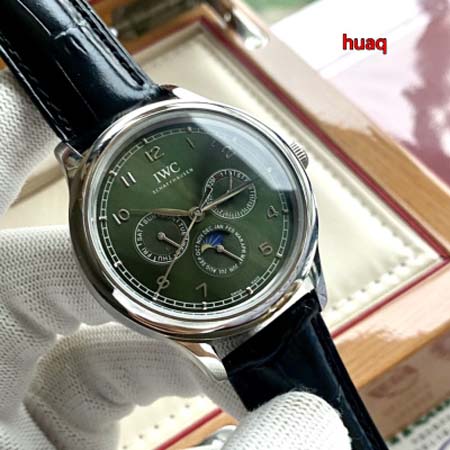 高品質 IWC  43mm 自動巻ムーブメント腕時計 huaq工場