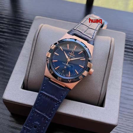 高品質オメガ39mm 自動巻ムーブメント腕時計 huaq工場