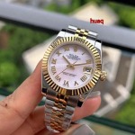高品質ロレックス 31mm 女性自動巻ムーブメント腕時計 huaq工場