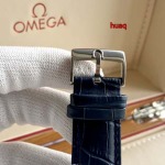 高品質オメガ43mm 自動巻ムーブメント腕時計 huaq工場