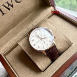 高品質IWC  42mm 自動巻ムーブメント腕時計 huaq工場