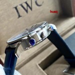 高品質IWC  42mm 自動巻ムーブメント腕時計 huaq工場