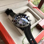 高品質 オメガ44mm 自動巻ムーブメント腕時計 huaq工場