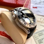 高品質オメガ  45.5MM自動巻ムーブメント腕時計 huaq工場
