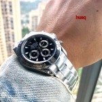 高品質ロレックス 43mm  自動巻ムーブメント腕時計 huaq工場