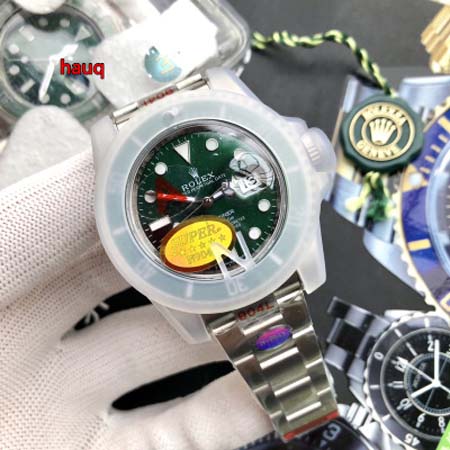高品質ロレックス   42mm 自動巻ムーブメント腕時計 h...