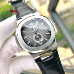 高品質 PATEK PHILIPPE 42mm 自動巻ムーブメント腕時計 huaq工場