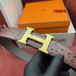 2023年高品質新作入荷エルメスベルト38mm 本革 henfa工場