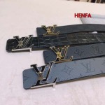 2023年高品質新作入荷ルイヴィトンベルト40mm 本革 henfa工場