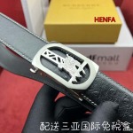 2023年高品質新作入荷バーバリー  ベル34mm 本革 henfa工場