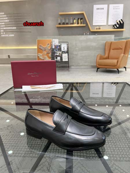 2023年9月7日秋冬原版復刻新品入荷フェラガモ紳士靴  chuanzh工場