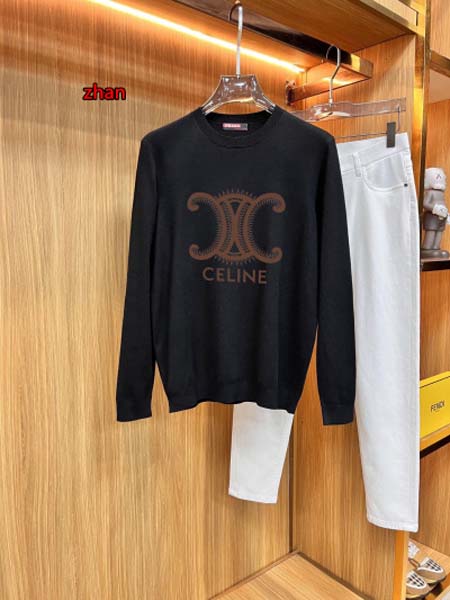 2023年11月27日秋冬新品入荷CELINE  メンズの セーター zhan 工場