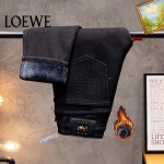 2023年12月1日秋冬新品入荷LOEWE メンズの起毛ジーパン JIAX工場