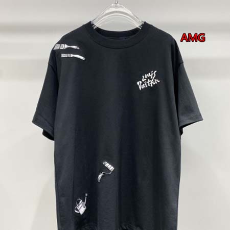 2024年早春高品質新品入荷ルイヴィトン半袖 Tシャツ amg 工場