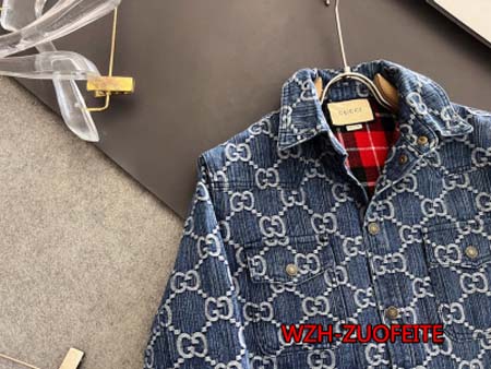 2024年1月2日秋冬高品質新品入荷 グッチ デニム綿入れの服のアウター wenzh工場 Ｓ—XL