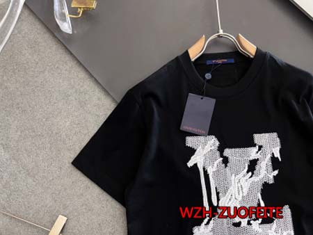 2024年1月2日秋冬高品質新品入荷 ルイヴィトン 半袖 Tシャツ wenzh工場XS- L