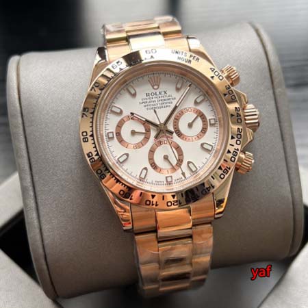 ロレックス高品質40mm 自動巻ムーブメント腕時計 yaf工場
