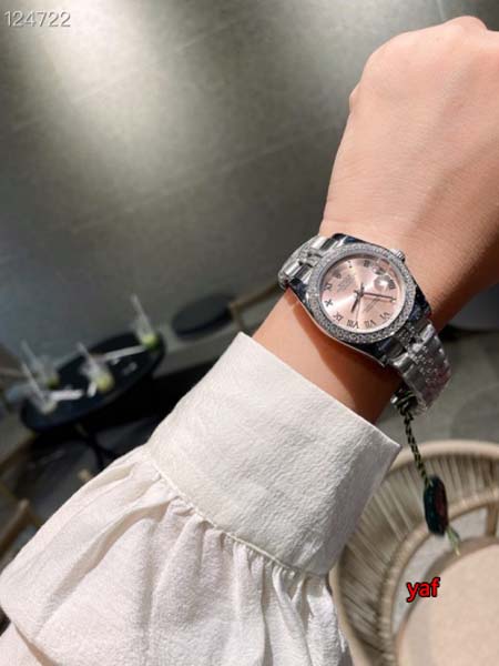 ロレックス高品質31mm 女性石英 腕時計 yaf工場