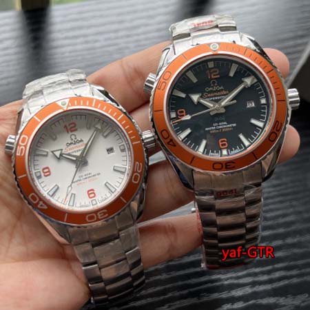 オメガ 高品質45.5mm 自動巻腕時計 yaf工場