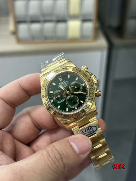 ロレックス高品質42mm自動巻 腕時計