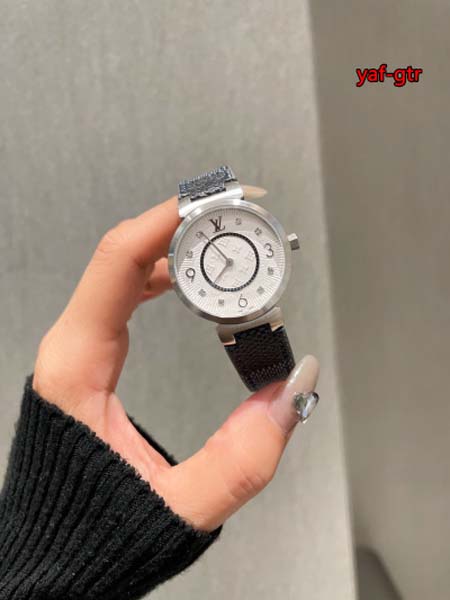 ルイヴィトン高品質34mm 石英電池式 腕時計 yaf工場