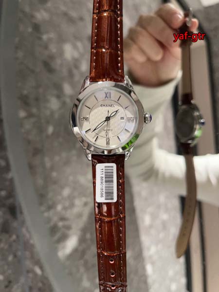シャネル高品質石英電池式女性腕時計35*9mm yaf工場