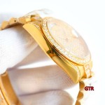 ロレックス 高品質自動巻ムーブメント38mm 腕時計