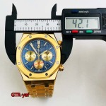 オーデマピゲ高品質42.1mm石英電池式  腕時計