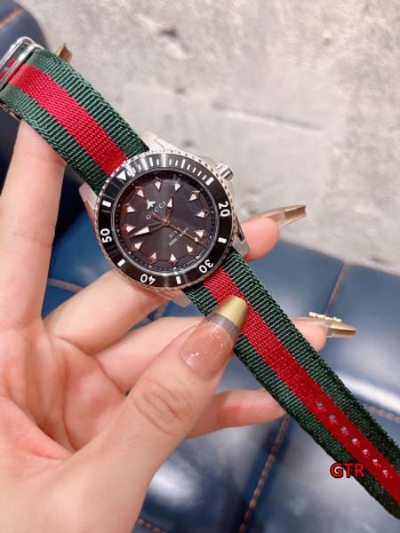 グッチ高品質40mm石英電池式 腕時計