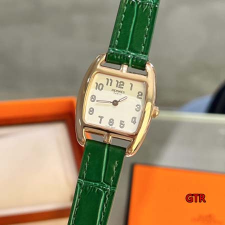 エルメス高品質26mm石英電池式 腕時計