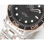 オメガ 高品質42mm自動巻 腕時計