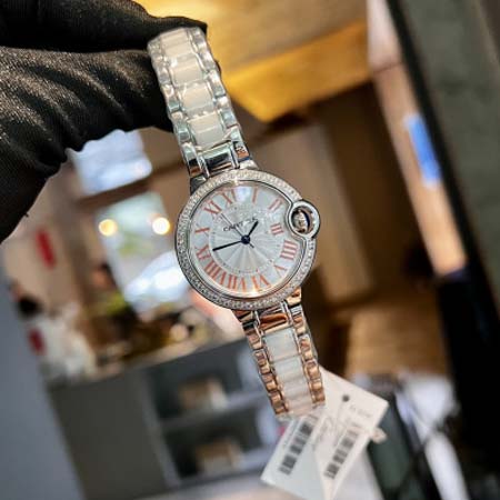 カルティエ 高品質33mm石英電池式腕時計