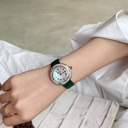 カルティエ 高品質33mm女性石英電池式 腕時計