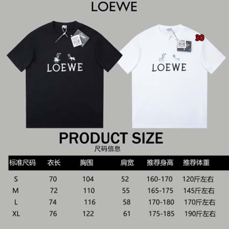 2024年3月29日春夏新作入荷 LOEWE 半袖 Tシャツ30工場