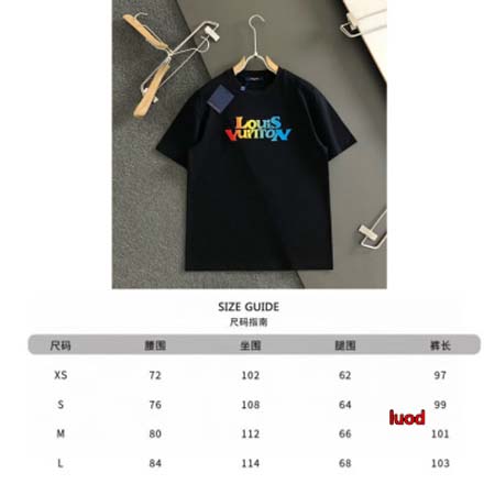 2024年4月30日夏季新作入荷ルイヴィトン 半袖 Tシャツluod工場